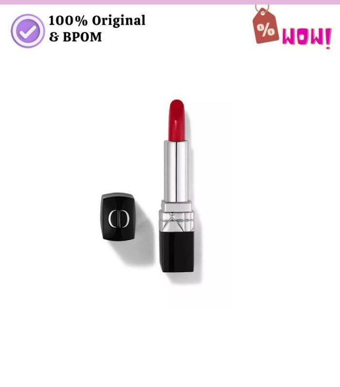 Dior Rouge Mini Lipstik Satin 999