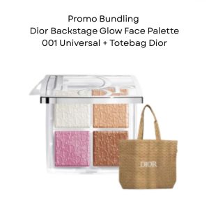 Bundling Dior Backstage Glow Face Palette 001 Universal & Tote Bag Dior