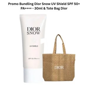 Bundling Dior Snow UV Shield SPF 50+ PA++++ - 30ml & Tote Bag Dior