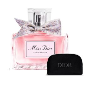 Bundling Miss Dior Eau De Parfum Miniatur-5ml & Pouch Dior