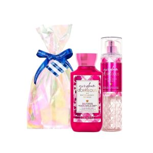 BBW Fullsize Set Isi 2 - Gingham Gergeous Body Mist & Body Lotion