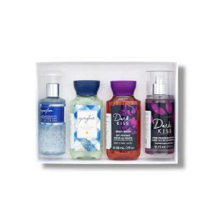 BBW Travel Set Twin (Gingham + Dark Kiss)