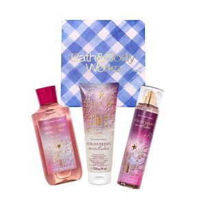 BBW Ramadhan Gift Box Fullsize - Strawberry Snowflakes-3pcs