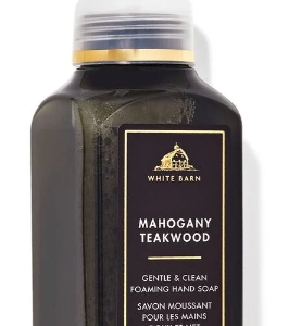 BBW Gentle & Clean Foaming Hand Soap Mahogany Teakwood- 259ml